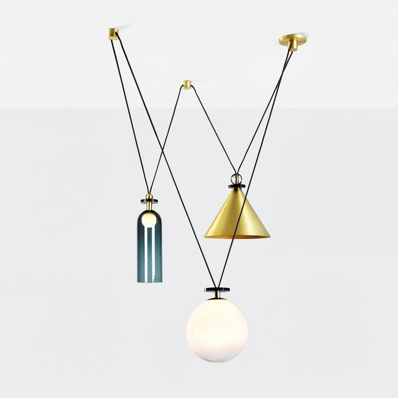 Geometric Shape Art Modern Chandelier-DWHOME