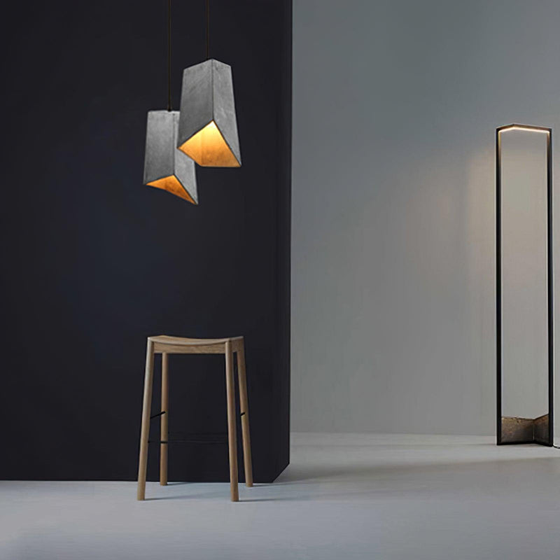 Georgia Cement Pendant Light-DWHOME