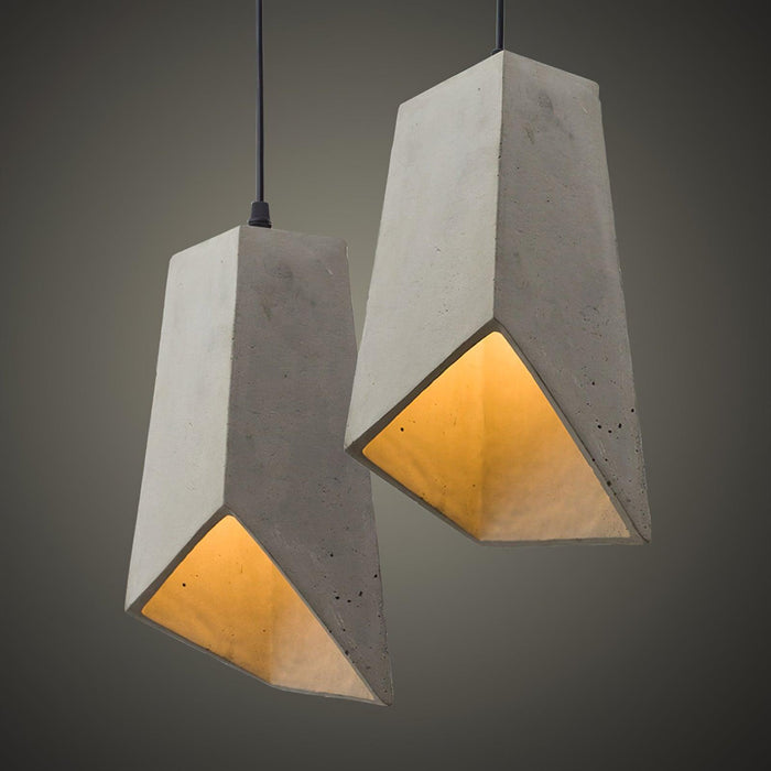 Georgia Cement Pendant Light-DWHOME