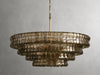 Ghiaccio Round Chandelier 36''48''-DWHOME