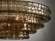 Ghiaccio Round Chandelier 36''48''-DWHOME