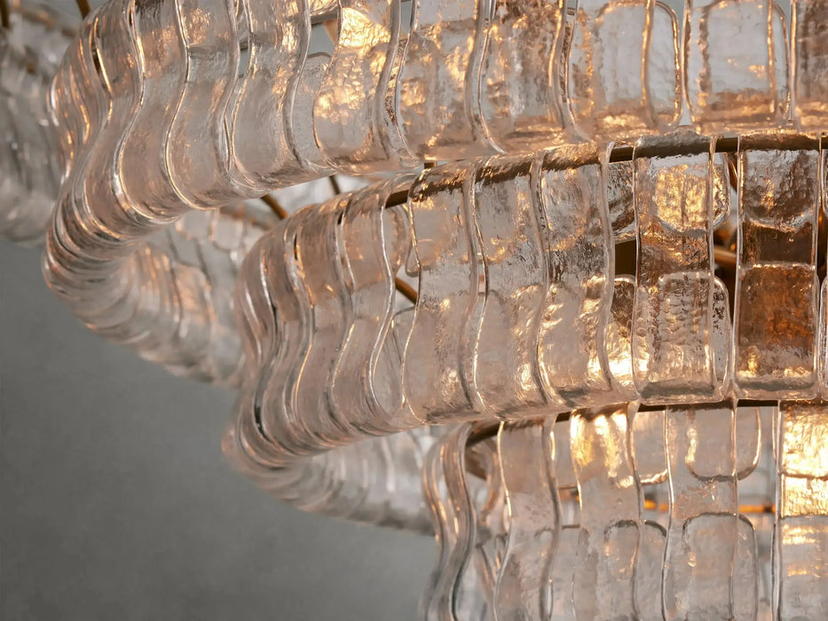 Ghiaccio Round Chandelier 36''48''-DWHOME