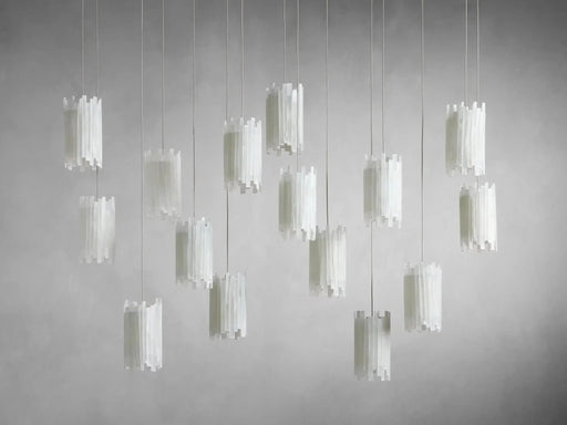Gianna Rectangular Chandelier 15/30 Light-DWHOME
