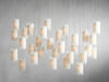 Gianna Rectangular Chandelier 15/30 Light-DWHOME