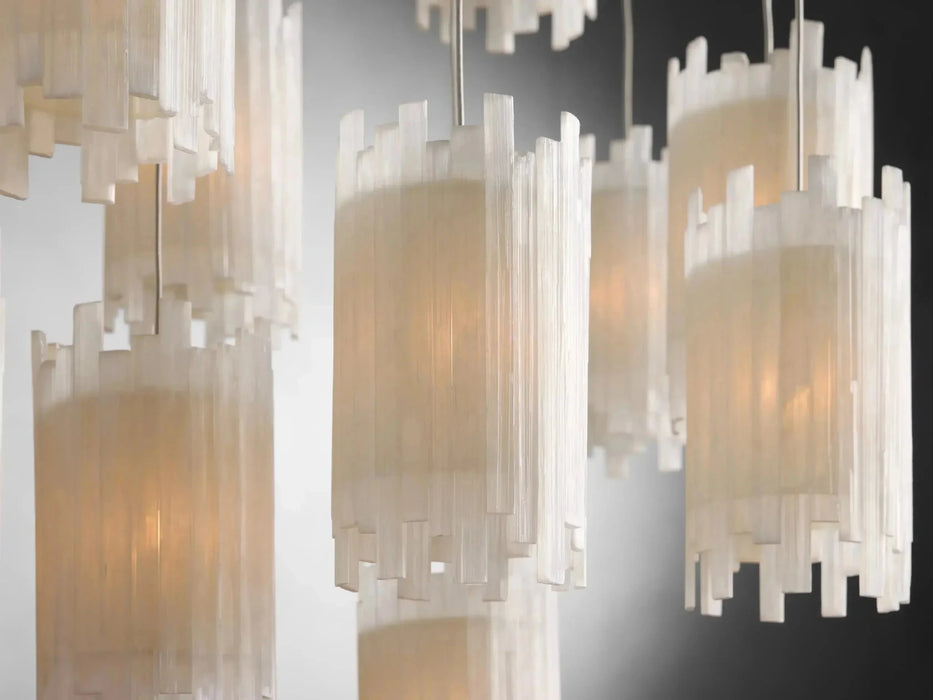 Gianna Rectangular Chandelier 15/30 Light-DWHOME