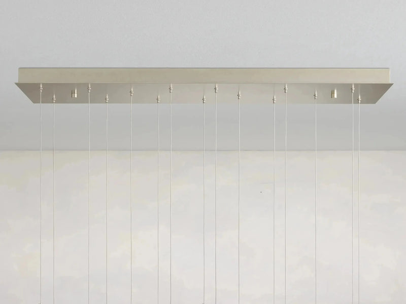 Gianna Rectangular Chandelier 15/30 Light-DWHOME
