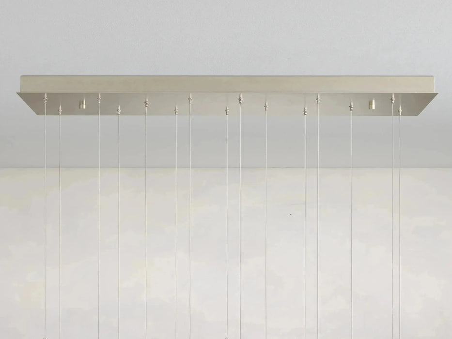 Gianna Rectangular Chandelier 15/30 Light-DWHOME