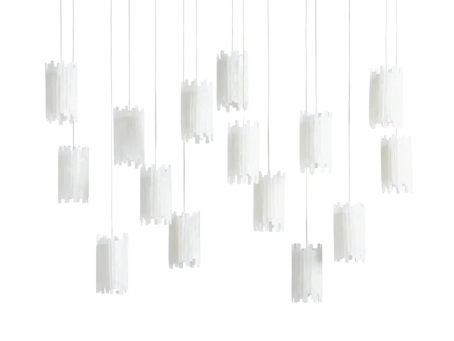 Gianna Rectangular Chandelier 15/30 Light-DWHOME