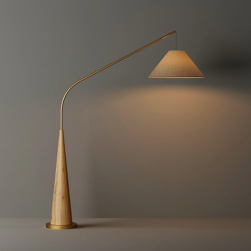 Gibson Arc Floor Lamp-DWHOME