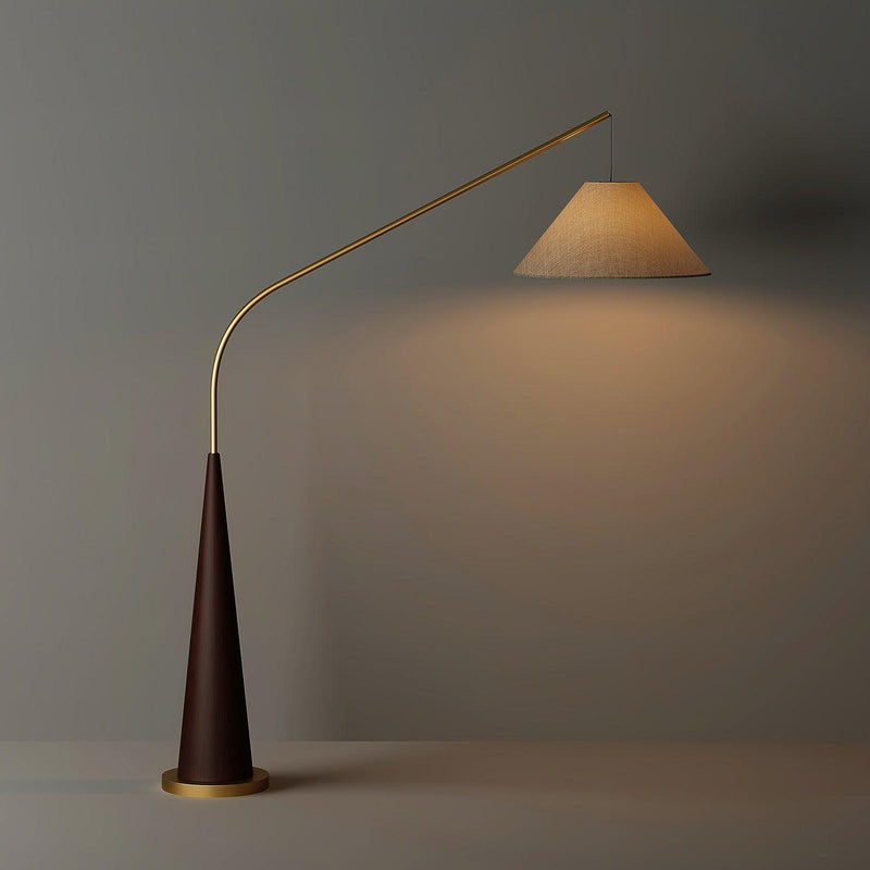 Gibson Arc Floor Lamp-DWHOME