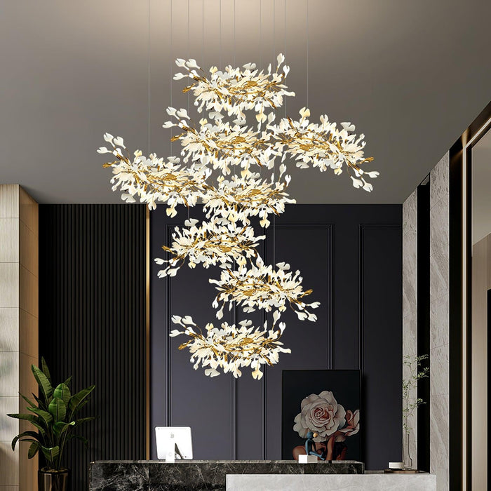 Gingko Leaves Chandelier - DWHOME