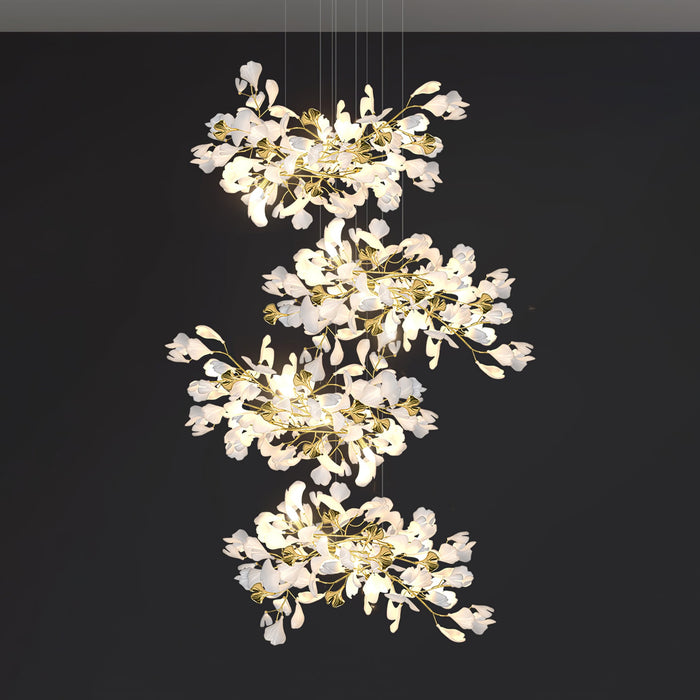 Gingko Leaves Chandelier