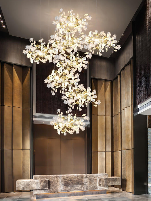 Gingko Leaves Chandelier - DWHOME