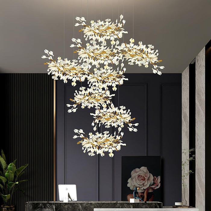 Gingko Leaves Chandelier - DWHOME