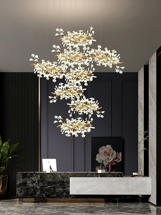 Gingko Leaves Chandelier - DWHOME