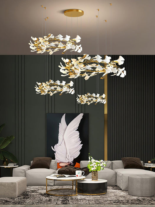 Gingko Leaves Chandelier - DWHOME