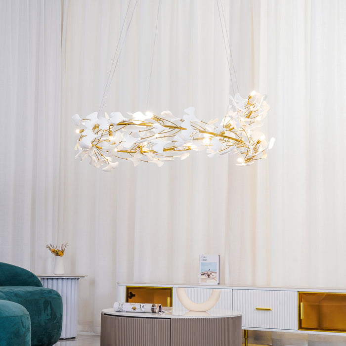 Gingko Chandelier U.