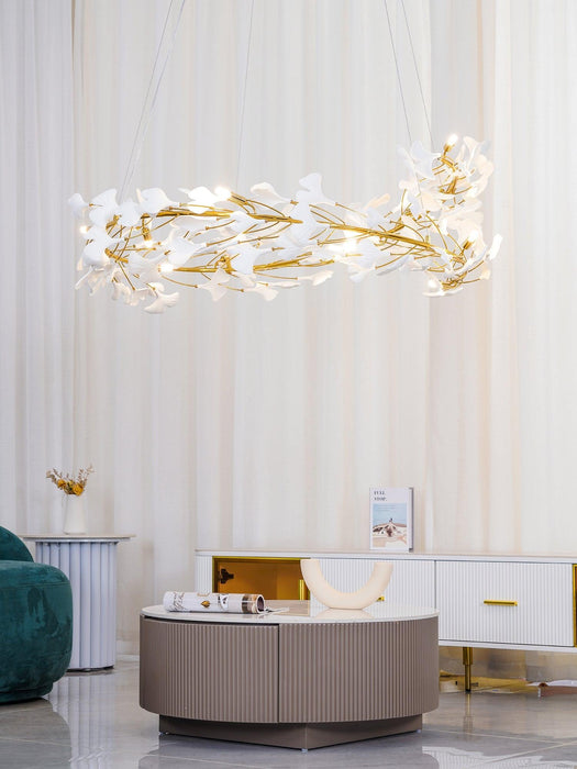 Gingko Chandelier U - DWHOME