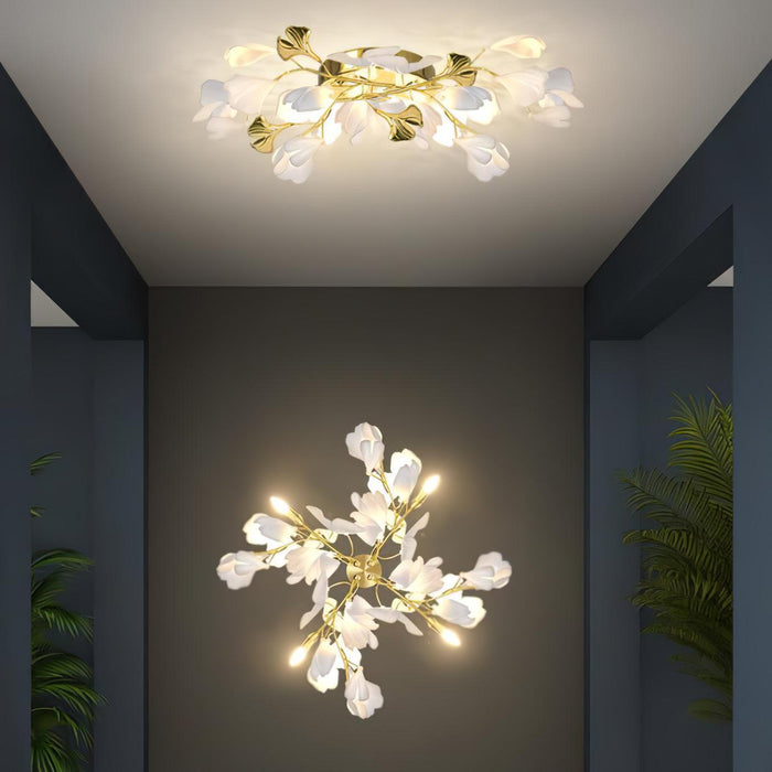 Gingko Flowers Wall Lamp - DWHOME