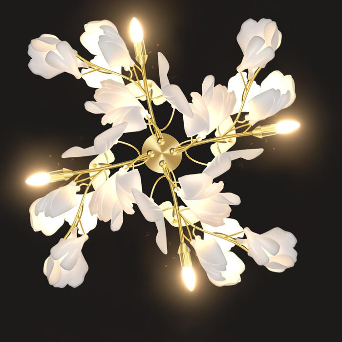 Gingko Flowers Wall Lamp.