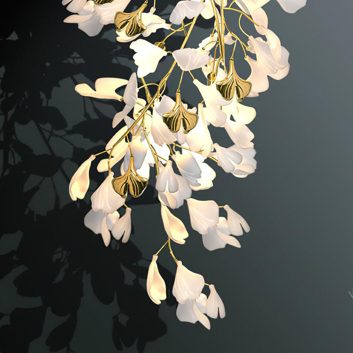 Gingko Flowers Wall Lamp.