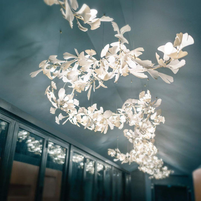 Gingko Leaves Chandelier-DWHOME