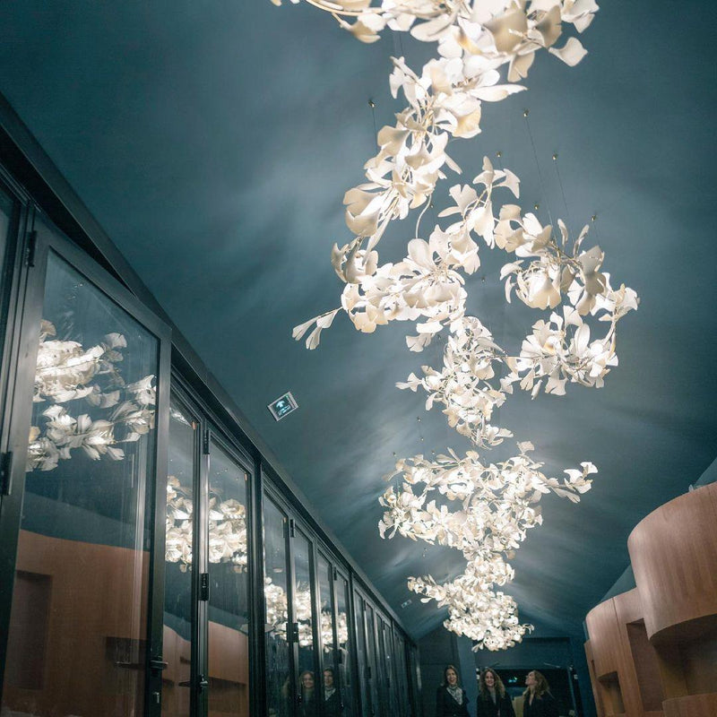 Gingko Leaves Chandelier-DWHOME