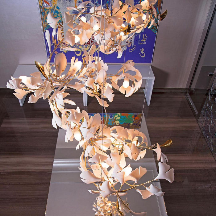 Gingko Leaves Chandelier