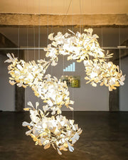Gingko Leaves Chandelier-DWHOME