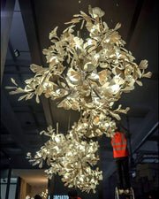 Gingko Leaves Chandelier-DWHOME