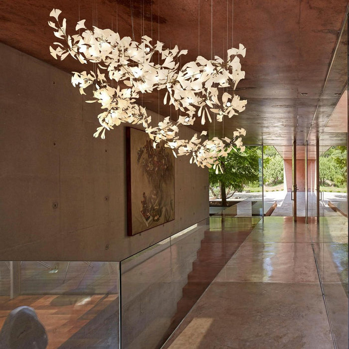 Gingko Leaves Chandelier.