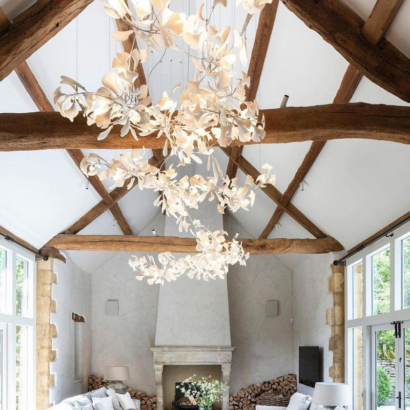 Gingko Leaves Chandelier-DWHOME