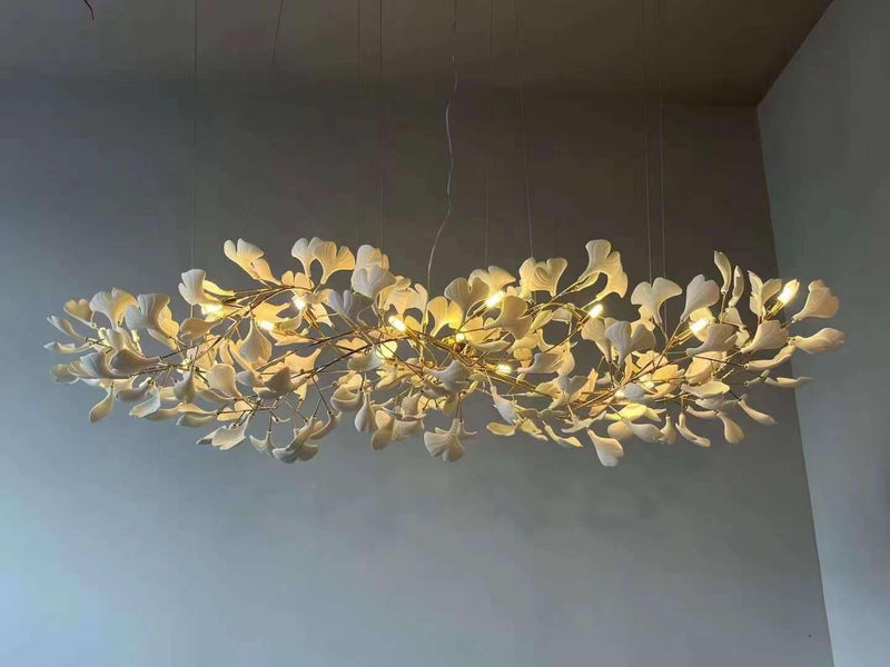 Gingko Leaves Chandelier-DWHOME