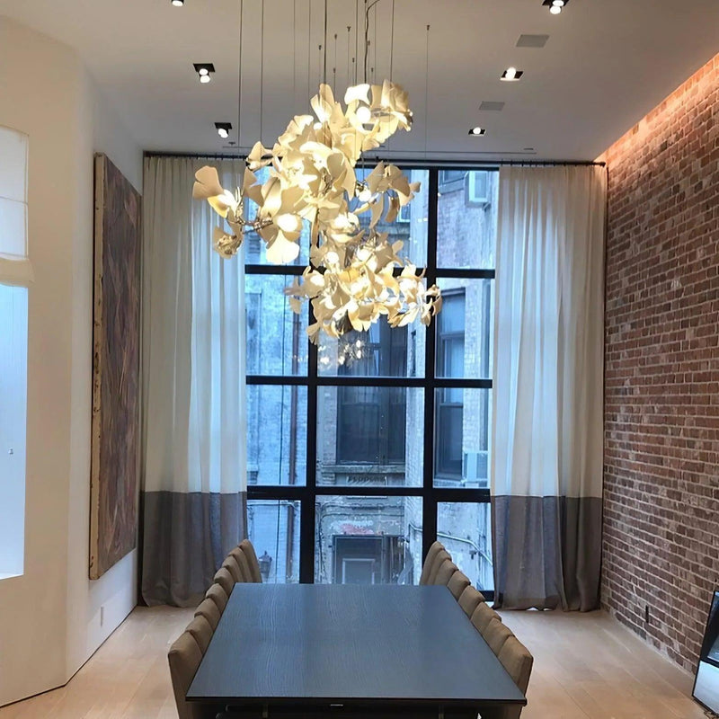 Gingko Leaves Chandelier-DWHOME