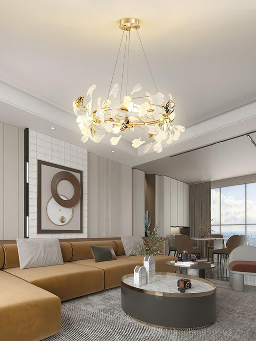 Gingko Chandelier U - DWHOME