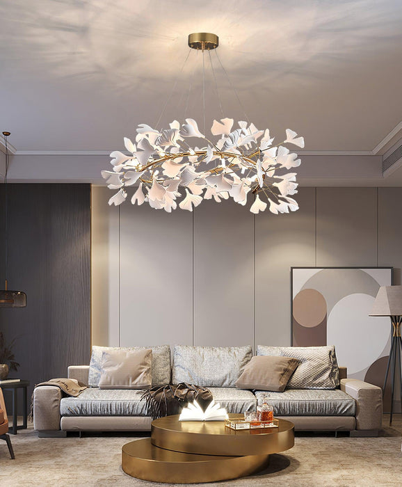 Gingko Chandelier U - DWHOME