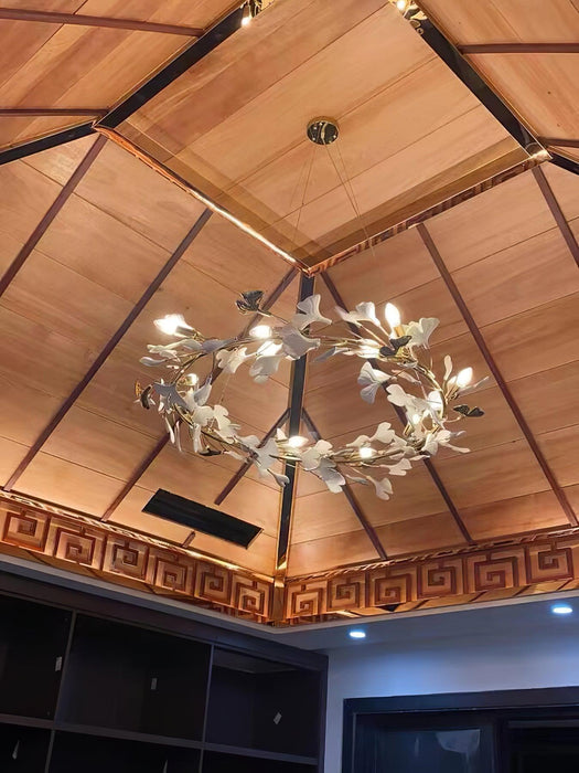 Gingko Chandelier U - DWHOME