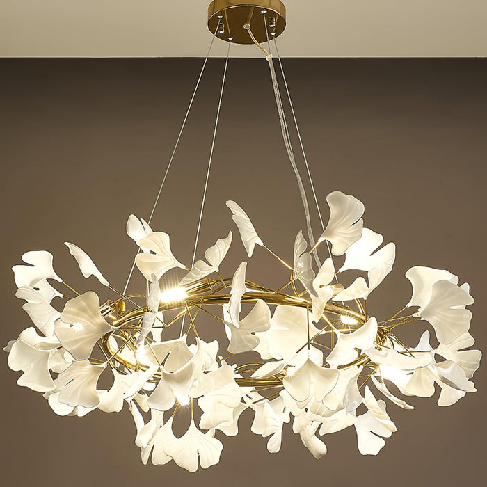 Gingko Chandelier O.