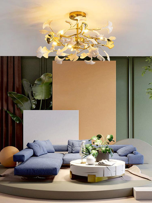 Gingko Chandelier L.