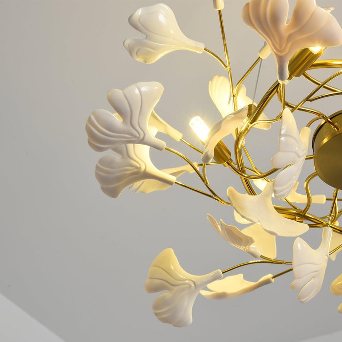 Gingko Chandelier L.