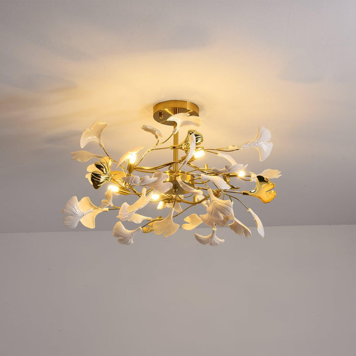 Gingko Chandelier L.