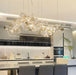 Gold White Leaves Combination Gingko Chandeliers - DWHOME