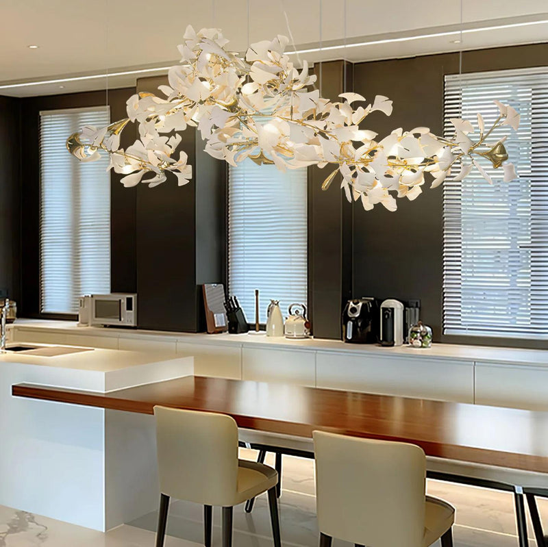 Gingko Leaves Chandelier-DWHOME