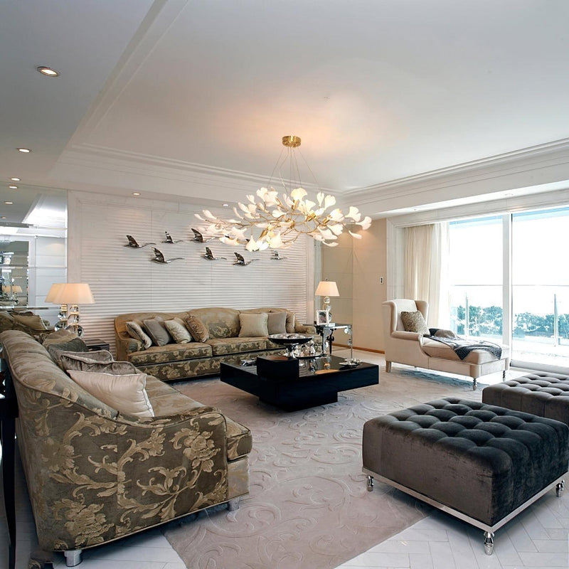 Gingko Chandelier N-DWHOME