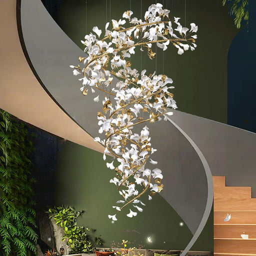 Gingko Chandelier Q.