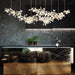 Double Layer Combination Gingko Chandelier.