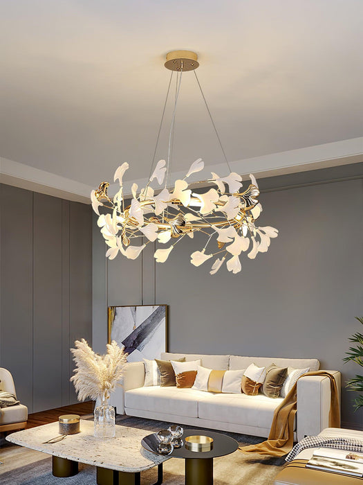 Gingko Chandelier T - DWHOME