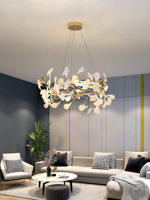 Gingko Chandelier T - DWHOME