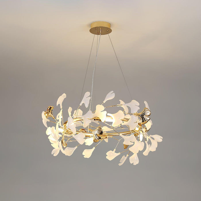 Gingko Chandelier T - DWHOME