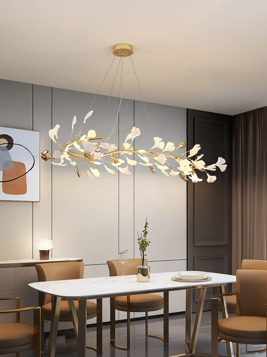 Gingko Chandelier T - DWHOME